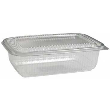Caserole din PET, transparente, 190 x 120 mm, 750 cc, M;190x120x50mm/750cc /100 4/BX