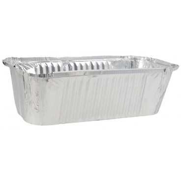 Caserole din aluminiu, dreptunghiulare, M816L, T: 250 x 134 x 68 mm / 1500cc /100 10/BX