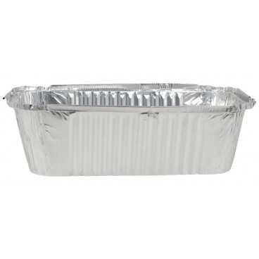 Caserole din aluminiu, dreptunghiulare, M816L, T: 250 x 134 x 68 mm / 1500cc /100 10/BX