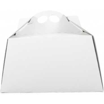 Cutii tort, albe, din carton gros, 250 x 250 mm, L:250x250mm /25 1/BX