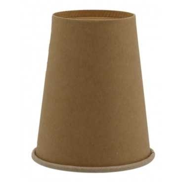 Pahare din carton cu perete simplu, kraft natur, Ø 80 mm, 8oz, Ø 80 X 90 mm / 230cc /50 20/BX