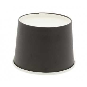 Boluri din carton, negre, Ø 114 mm, 16oz, T: Ø 115 x 80 mm / 470cc /25 20/BX