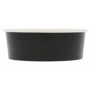 Boluri din carton, negre, Ø 150 mm, 500cc, T:Ø150mm/500cc /50 6/BX