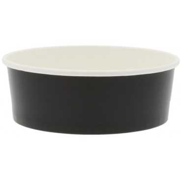 Boluri din carton, negre, Ø 150 mm, 500cc, T:Ø150mm/500cc /50 6/BX