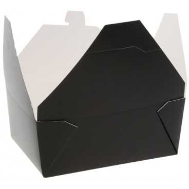 Meniuri din carton cu 4 clapete, negre, M0900, T: 175 x 140 x 63 mm - 900cc /50 4/BX
