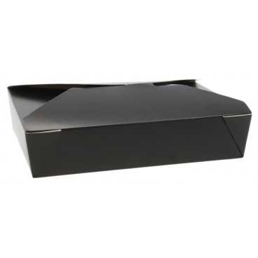 Meniuri din carton cu 4 clapete, 1000cc, negre, M:210x155x45mm/1000cc /50 4/BX