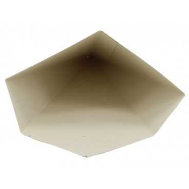 Corneturi din carton, negre, hexagon, M 250, L:270x160mm/250gr /200 6/BX
