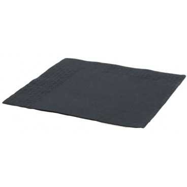 Servetele point to point, pliate in 4, 330 mm x 330 mm, 2 straturi, negre, 330mmx330mm /200 6/BX
