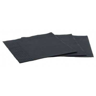 Servetele point to point, pliate in 4, 330 mm x 330 mm, 2 straturi, negre, 330mmx330mm /200 6/BX
