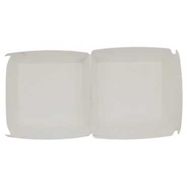 Caserole din carton pentru burger, 120 x 120 x 85 mm, ziar, M: 170 X 165 X 85 mm / Ø 120 mm /50 4/BX