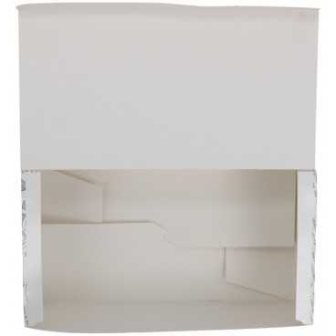 Meniuri din carton cu clapeta, ziar, 225 x 120 x 77 mm, B: 225 x 120 x 77 mm /200 1/BX