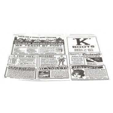 Coltare din hartie rezistenta la grasimi, 175 x 160 mm, ziar, 175x160mm/RG /500 10/BX