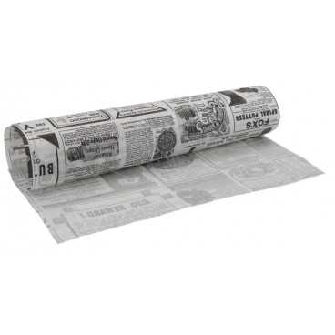 Hartie pentru ambalat rezistenta la grasimi RG, 30GSM, 333 x 280 mm, tipar ziar, 333 x 280 mm - 30gsm /1800 2/BX