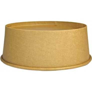 Boluri din carton, kraft natur, Ø 184 mm, 1300cc, B: Ø 160 X 65 mm / 1300 cc /50 6/BX