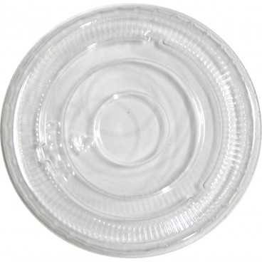 Capace din polietilena, transparente, plate, fara gaura, Ø 74 mm, B:Ø74x7mm /100 25/BX