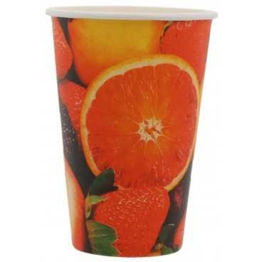 PAHAR CARTON FRUCTE 16OZ D90 /50 20/BX, T: Ø 90 X 132 mm / 450cc /50 20/BX