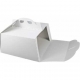 Cutii tort, albe, din carton gros, 270 x 270 mm, B:270x270mm /25 1/BX