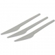 Tacamuri vrac din CPLA, albe, cutite, 168 mm, L:168mm /50 20/BX