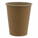 Pahare din carton cu perete simplu, kraft natur, Ø 80 mm, 8oz, Ø 80 X 90 mm / 230cc /50 20/BX