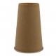 Pahare din carton cu perete simplu, kraft natur, Ø 90 mm, 16oz, T:Ø 90 X 132 mm / 450cc /50 20/BX