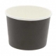 Boluri din carton, negre, Ø 114 mm, 16oz, T: Ø 115 x 80 mm / 470cc /25 20/BX