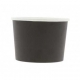 Boluri din carton, negre, Ø 114 mm, 16oz, T: Ø 115 x 80 mm / 470cc /25 20/BX