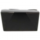 Meniuri din carton cu 4 clapete, 600cc, negre, T: 130 x 105 x 64 mm / 600cc /50 4/BX