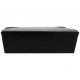 Meniuri din carton cu 4 clapete, 1300cc, negre, T: 215 x 160 x 63 mm / 1300 cc /50 4/BX