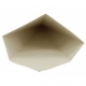 Corneturi din carton, negre, hexagon, M 250, L:270x160mm/250gr /200 6/BX