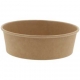 Boluri din carton, kraft natur, Ø 146 mm, 500cc, T:Ø146x45 mm / 500cc /50 6/BX