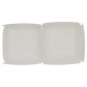 Caserole din carton pentru burger, 120 x 120 x 85 mm, ziar, M: 170 X 165 X 85 mm / Ø 120 mm /50 4/BX