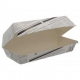 Caserole din carton pentru panini, 195 x 75 mm, kraft natur, M: 225 X 110 X 70 mm /50 4/BX