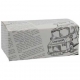 Meniuri din carton cu clapeta, ziar, 145 x 85 x 60 mm, B: 145 x 85 x 60 mm /400 1/BX