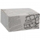 Meniuri din carton cu clapeta, ziar, 130 x 130 x 62 mm, B: 130 x 130 x 62 mm /300 1/BX