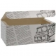 Meniuri din carton cu clapeta, ziar, 175 x 105 x 70 mm, B: 175 x 105 x 70 mm /300 1/BX