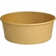 Boluri din carton, kraft natur, Ø 184 mm, 1300cc, B: Ø 160 X 65 mm / 1300 cc /50 6/BX