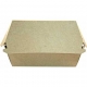 Caserole din carton pentru burger, 120 x 120 mm, kraft natur, M:170x165x85mm/Ø120mm /50 4/BX