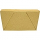 Meniuri din carton cu 4 clapete, 600cc, kraft natur, T: 130 x 105 x 64 mm / 600cc /50 4/BX