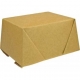 Meniuri din carton cu 4 clapete, 600cc, kraft natur, T: 130 x 105 x 64 mm / 600cc /50 4/BX