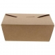 Meniuri din carton cu 4 clapete, 900cc, kraft natur, 175 x 140 x 63 mm / 900cc /50 4/BX