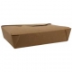 Meniuri din carton cu 4 clapete, 1000cc, kraft natur, T: 215 x 160 x 50 mm / 1000 cc /50 4/BX