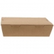 Meniuri din carton cu clapeta, rezistente la lichide, kraft natur, 1000cc, T: 200 x 140 x 50 mm / 1000 cc /50 4/BX