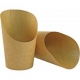 Pahare din carton pentru wrapuri, Ø 80 mm, 150cc, kraft natur, T: Ø 80 x 115 mm / 150cc /50 20/BX