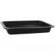 Caserole din PP termosudabile, pentru catering, negre, M227-30-1C, TS: 227X178X30/850CC /50 8/BX