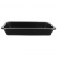 Caserole din PP termosudabile, pentru catering, negre, M227-30-1C, TS: 227X178X30/850CC /50 8/BX