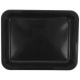 Caserole din PP termosudabile, pentru catering, negre, M227-30-1C, TS: 227X178X30/850CC /50 8/BX