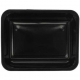 Caserole negre din PP termosudabile, 227 x 178 x 40 mm, 1C, T:227 x 178 x 40 mm / 1c /50 6/BX