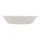 Boluri biodegradabile din trestie de zahar, albe, Ø 189 mm, T: Ø 189 x 41 mm / 680cc /50 10/BX
