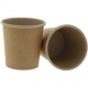 Pahare din carton cu perete simplu, kraft natur, Ø 62 mm, 4oz, Ø 62 X 60 mm / 120cc /50 20/BX