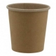 Pahare din carton cu perete simplu, kraft natur, Ø 62 mm, 4oz, Ø 62 X 60 mm / 120cc /50 20/BX